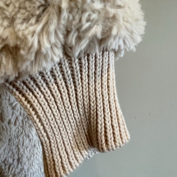 Me Jane Fluffy Teddy Bear Coat Furry Cozy Sherpa Size Small - Picture 3 of 10